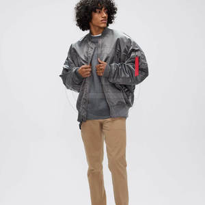 แจ็คเก็ตบอมเบอร์สำหรับผู้ชายแจ็คเก็ตบอมเบอร์ - Product Image 6