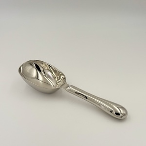 Cucharón para Cubitos de Hielo Multifuncional de Acero Inoxidable, Fácil de Limpiar, Herramienta de Barra de Metal con Pulido Espejo para Bar, Bodas y Hoteles - Product Image 1