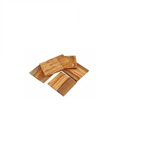 Juego de posavasos de bambú de calidad superior 4 piezas posavasos sin nueces de piedra para bebidas con soporte decoración del hogar - Product Image 1