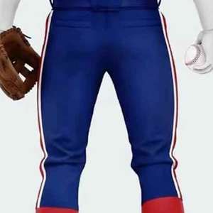 ชุดยูนิฟอร์มเบสบอล ผ้าซับเหงื่อ รับผลิตตามแบบ (OEM)  ผู้จัดจำหน่ายชุดยูนิฟอร์มเบสบอล รับสั่งซื้อจำนวนมาก ชุดยูนิฟอร์มเบสบอลทนทานสำหรับการฝึกซ้อม - Product Image 6