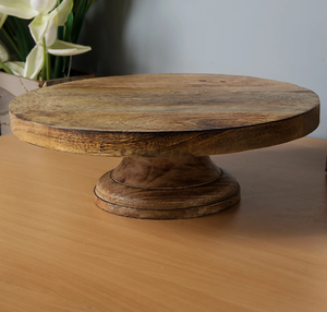 แท่นวางเค้กไม้แนวชนบทอุปกรณ์อบเค้กไม้และอุปกรณ์ตกแต่งห้องครัว - Product Image 1