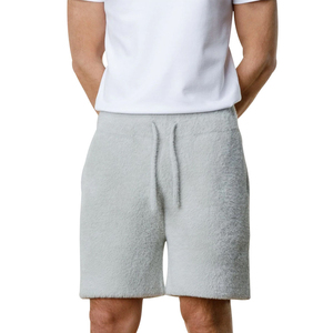 Shorts en mohair de luxe pour hommes, mélange de laine douce, léger, respirant, vêtements décontractés d'été pour les acheteurs en gros - Product Image 1