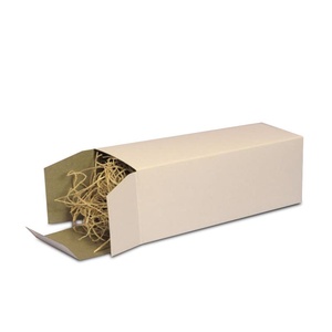 White Reverse Tuck End Cardboard Boxes Recycled Ivory Board Aseptic for Skin Care Serum Snacks Consumer Electronics Milk - Product Image 1