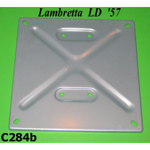 Soporte para matrícula modelo Lambretta LD 1957 - Product Image 1
