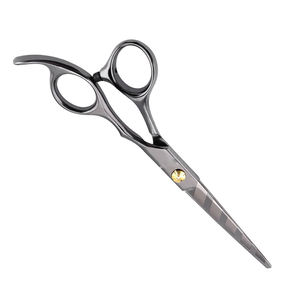 High Grade Hair Cutting <b>Scissors</b> <b>Paper</b> Coated Professional Barber Hairdressing <b>Scissor</b> With Fix Finger Rest - Product Image 4