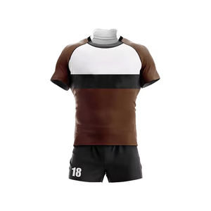 Por encargo Unisex Rugby Uniforme Adulto Tamaño Sublimación Impreso con Nombre del Equipo Mejor Conjuntos Estilo - Product Image 3