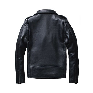 Chaqueta de cuero de vaca de alta calidad 2023 para hombre, chaqueta de cuero de Color personalizado 100% para hombre, producto a la venta - Product Image 6
