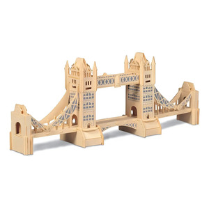 Rompe-casse-couilles 3D en bois MDF, décoration Pont de la Tour de Londres - Couleurs assorties - Product Image 1