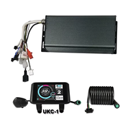 Contrôleur de vélo électrique programmable à onde sinusoïdale avec capteur Hall 72V 100A 150A 5000W Sabvoton et affichage UKC1