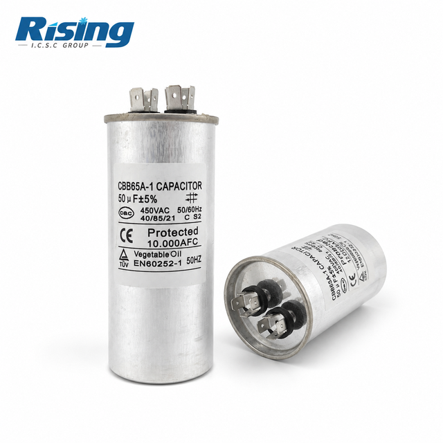Customized High Capacitance Cylinder CBB65 450V 50/60Hz Aluminum Electrolytic Air Conditioner Capacitor for Solar/Gas Home Use