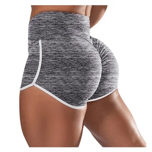 Pantalones cortos atléticos para mujer Dolphin Running Yoga Gym Workout Sport Hot Sexy Girls Short Seamless fitness Workout - Product Image 6