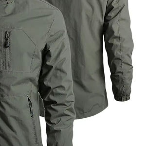 Chaqueta Bomber para Hombre 2026, Nueva Chaqueta Casual de Piloto, Chaqueta Táctica con Cremallera, Holgada, Cortavientos - Product Image 3