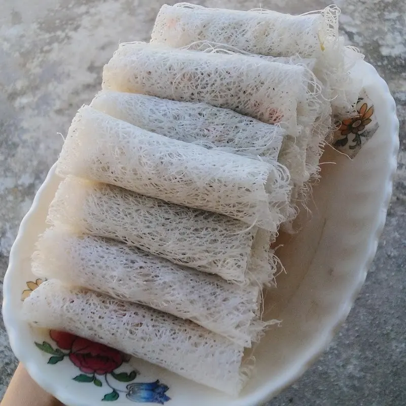Nem Ran Bo Pia / Woven Rice Paper Fried Spring Roll OEMバッグカスタムパッキング用ネットスプリングロールラッパー