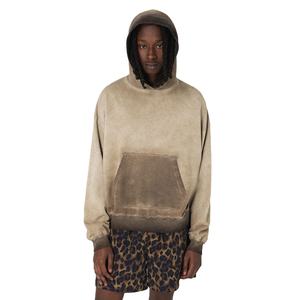 Sudadera con Capucha de Algodón de 400 g/m², Diseño Nuevo, Lavada y Decolorada al Sol, Personalizable, Ecológica, para Invierno, MOQ Bajo - Product Image 2