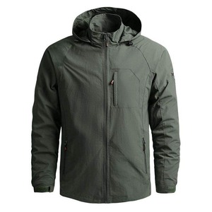 <b>Summer</b> Parka Bomber <b>Jacket</b> Custom Logo Nylon <b>Jacket</b> Windbreaker Outdoor Fashionable <b>Jackets</b> For <b>Men</b> For <b>Men</b> Breathable - Product Image 5