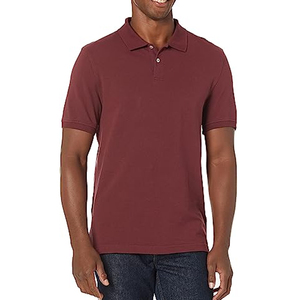 Golf pour hommes de haute qualité pour Polo T-Shirt 100% coton col roulé personnalisé brodé Anti-Camias Polyester tricoté tissu OEM - Product Image 2