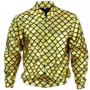 Blouson aviateur en satin personnalisé de haute qualité pour hommes impression par sublimation avec motif floral polyester/nylon taille XL pour l'hiver - Product Image 4