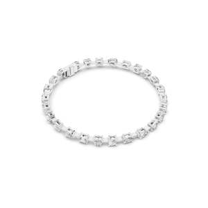 Bracelet tennis multi-tailles en diamant de laboratoire 3,99 CT – Coupes rondes, ovales, émeraude – Or 10KT, 14KT, 18KT et argent 925 – Moissanite - Product Image 5