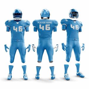 Maillot de football américain personnalisé pour homme, respirant, à manches courtes, avec broderie au meilleur design, dernière mode - Product Image 5