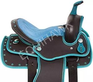 Coraza de caballo de barril sintético occidental ligera de alta calidad, coraza de cabeza de caballo de calidad, para propietarios de caballos - Product Image 3