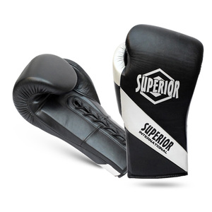 2024 gants de boxe professionnels en cuir PU séchage rapide Logo personnalisé gants MMA pour adultes tailles 8oz 12oz 14oz 16oz salle de sport étanche - Product Image 6