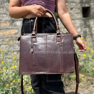 Bolso de mano de gran capacidad para mujer, bolso de mano con borlas para SILLÍN, bolso de hombro tipo bandolera de cuero de vaca genuino para mujer - Product Image 5