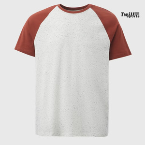 เสื้อทีเชิ้ตแร็กแลนสำหรับผู้ชายใส่ในฤดูร้อนเสื้อแขนสั้นผ้าคอตตอน100% คุณภาพสูงระบายอากาศได้ดีแห้งเร็วทรงพอดีตัวธรรมดา - Product Image 1