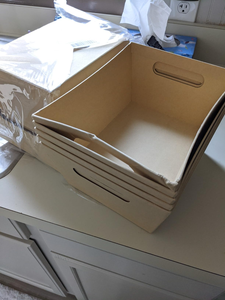 Boîte en papier de Noël personnalisée par le fabricant, <span class=keywords><strong>panier</strong></span>-cadeau pour fruits, plateau de marché pour emballages cadeaux, <span class=keywords><strong>panier</strong></span> en carton kraft - Product Image 6