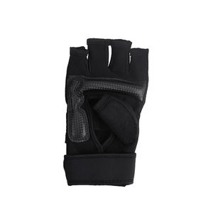 Vente en gros de gants professionnels en cuir de vachette demi-doigt pour hommes boxe et MMA dernière conception pour l'entraînement aux arts martiaux - Product Image 2