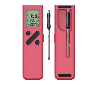 Thermomètre à viande sans fil 2026, nouvelle arrivée, avec application Grillnova, écran OLED, design barre, étanche IPX8, plastique - Product Image 1