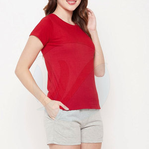 ชุดเซ็ตเสื้อผ้าลำลองผู้หญิงขายดี 2 ชิ้น กางเกงขาสั้น ผ้าฝ้ายฟลีซ ทนทาน แห้งเร็ว ระบายอากาศดี เป็นมิตรกับสิ่งแวดล้อม เหมาะสำหรับใช้งานกลางแจ้งในฤดูร้อน - Product Image 4