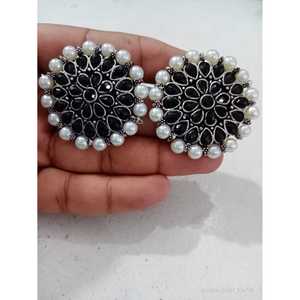 Pendientes de Perlas Moti Flower - Product Image 4