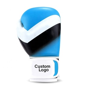 Gants professionnels en cuir de vachette avec logo personnalisé pour le combat 8oz 12oz 16oz Sécurité en plein air Kickboxing Arts martiaux Boxe - Product Image 5