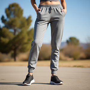 OEM Jogger Running Pantalones de chándal Mujer Casual Mid-Weight Pantalón Pijama Señoras Ropa deportiva Jogger Pantalones de chándal Mujer - Product Image 2