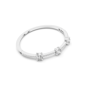 Bracelet tennis en diamant de laboratoire 3,6 carats, taille brillant rond, or 10KT, 14KT, 18KT et argent 925, or rose, jaune, blanc - Product Image 5
