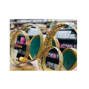 Bandeja plateada de diseño elegante con asas para proveedores de restaurantes de hoteles, accesorios de artículos de servidor, bandeja de postres - Product Image 6