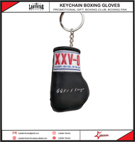 Mini porte-clés de boxe personnalisé de qualité supérieure Porte-clefs de gant de boxe Prix d'usine mini porte-clés de gant de boxe personnalisés avec logo