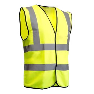 Gilet de sécurité décontracté d'hiver respirant à prix de gros, best-seller, avec poches, en toile, pour hommes - Product Image 4