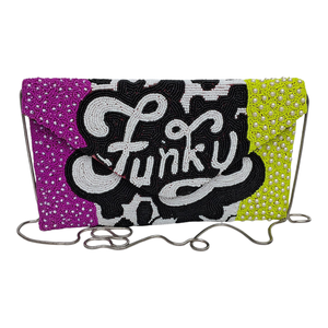 2024 Women's Handbag Purse with Beaded Design and <b>Sequined</b> Decoration Open Closure for Export - Product Image 1