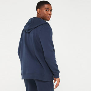 เสื้อฮู้ดดี้ผู้ชายผ้าฝ้ายคุณภาพสูง ซิปหน้า สั่งทำได้ ปักลายได้ เหมาะสำหรับออกกำลังกาย ผ้าฝ้ายผสมโพลีเอสเตอร์ เฟรนช์เทอร์รี่ สำหรับฤดูหนาว พร้อมป้ายแบรนด์ส่วนตัว - Product Image 4