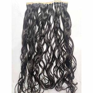 100% Meilleures extensions de cheveux de haute qualité avec ruban adhésif, cuticules alignées, sans perte ni emmêlement, vendeur en gros sans couture - Product Image 3