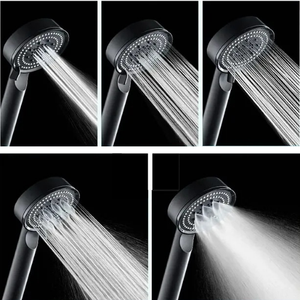 5-Function <b>Shower</b> Head Set with Hose <b>Shower</b> Room <b>Accessory</b> - Product Image 2