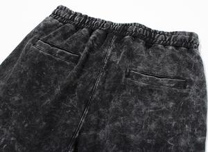 กางเกงผ้าคอตตอนพิมพ์ลายสำหรับผู้ชายกางเกงขาสั้นผ้าคอตตอนย้อมสีเหงื่อสำหรับผู้ชายแนววินเทจสำหรับฤดูร้อนออกแบบได้ตามต้องการ - Product Image 5