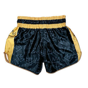 Pantalones cortos de boxeo de entrenamiento MMA para hombre, ropa de lucha, poliéster 100%, pantalones cortos de boxeo de lucha Muay Thai, kimono jiu jitsu con logotipo personalizado - Product Image 4