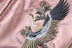 Chaquetas cortavientos de nailon para hombre, Cazadora Bomber lisa de satén, venta al por mayor, Primavera - Product Image 4