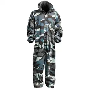 Bền và thoáng khí paintball Pro Coverall Jumpsuit đào tạo câu lạc bộ đội Woodland Camo paintball Coverall