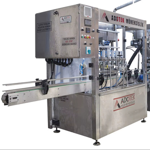 Máquina Automática para Líquidos, para Agua |   Sistema PLC con Pantalla Táctil |   Hecho en Turquía |   SS304/SS316 |   Línea de Embotellado de 2-12 Cabezas |   200 ml - Product Image 1