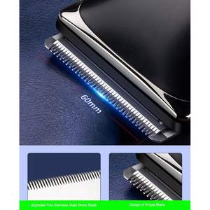 Tondeuse à cheveux électrique sans fil professionnelle rechargeable par USB, kit de toilettage pour hommes avec prise américaine, outil de coupe électrique - Product Image 6