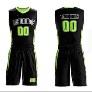Uniforme de baloncesto antibacteriano de secado rápido impreso de alta calidad para ropa deportiva transpirable de diseño único personalizado Unisex - Product Image 1