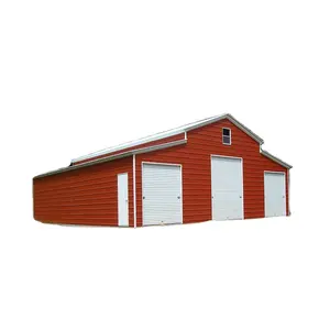 Customized Steel Structure Farm Shed Prefab Metal Building Prefabricated Pole Barn Kits Building Self Storage Agriculture Barn